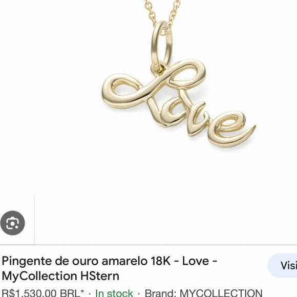 Hstern Love Pendent - Picture 1 of 9